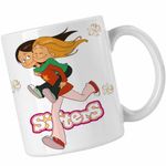Casa si Gradina - Bucatarie si vesela - Cani si pahare - Cani si cesti - Cana Surorile Wendy Marine Les Sisters, CoolTrend, alba, 330ml - Infinity.ro
