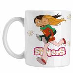 Casa si Gradina - Bucatarie si vesela - Cani si pahare - Cani si cesti - Cana Surorile Wendy Marine Les Sisters, CoolTrend, alba, 330ml - Infinity.ro