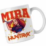 Casa si Gradina - Bucatarie si vesela - Cani si pahare - Cani si cesti - Cana Huntrix Mira Avoline Kpop CoolTrend, alba, 330ml - Infinity.ro