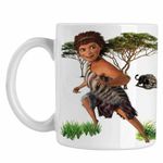 Casa si Gradina - Bucatarie si vesela - Cani si pahare - Cani si cesti - Cana The Croods Ugga Mama Familia Crood Epoca de Piatra Desene CoolTrend, alba, 330ml - Infinity.ro