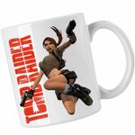Casa si Gradina - Bucatarie si vesela - Cani si pahare - Cani si cesti - Cana Tomb Raider Misiune Imposibila Lara Croft Airsoft CoolTrend, alba, 330ml - Infinity.ro