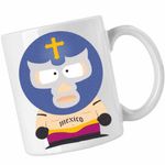 Casa si Gradina - Bucatarie si vesela - Cani si pahare - Cani si cesti - Cana South Park Kenny Wrestler Mexico, CoolTrend, alba, 330ml - Infinity.ro