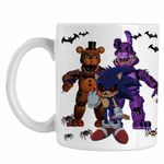 Casa si Gradina - Bucatarie si vesela - Cani si pahare - Cani si cesti - Cana Fnaf Sonic Five Nights at Freddy Horror Halloween CoolTrend, alba, 330ml - Infinity.ro