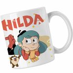 Casa si Gradina - Bucatarie si vesela - Cani si pahare - Cani si cesti - Cana Hilda Copilarie Netflix, alba, 330ml - Infinity.ro