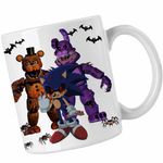 Casa si Gradina - Bucatarie si vesela - Cani si pahare - Cani si cesti - Cana Fnaf Sonic Five Nights at Freddy Horror Halloween CoolTrend, alba, 330ml - Infinity.ro