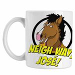 Casa si Gradina - Bucatarie si vesela - Cani si pahare - Cani si cesti - Cana BoJack Horseman Neigh Way Jose CoolTrend, alba, 330ml - Infinity.ro