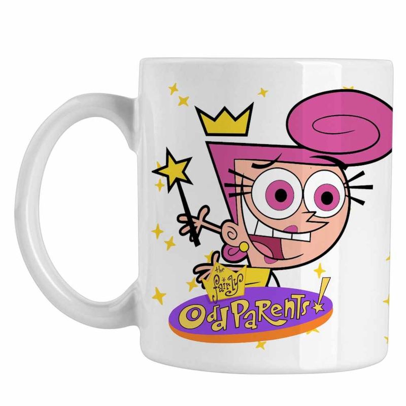 Casa si Gradina - Bucatarie si vesela - Cani si pahare - Cani si cesti - Cana Fairly Odd Parents Wanda Venus Nasii mei Vrajitori CoolTrend, alba, 330ml - Infinity.ro