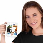 Casa si Gradina - Bucatarie si vesela - Cani si pahare - Cani si cesti - Cana Six Seven Tung Tung Sahur Italian Brainrot Meme CoolTrend, alba, 330ml - Infinity.ro