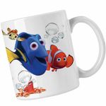 Casa si Gradina - Bucatarie si vesela - Cani si pahare - Cani si cesti - Cana Cautarea lui Nemo Dory Marlin Tata Viata Marina CoolTrend, alba, 330ml - Infinity.ro