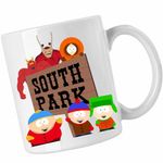 Casa si Gradina - Bucatarie si vesela - Cani si pahare - Cani si cesti - Cana South Park Aventuri Urbane, CoolTrend, alba, 330ml - Infinity.ro