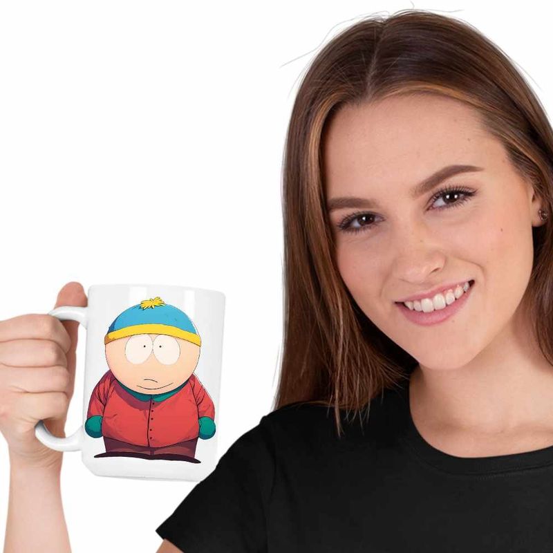 Casa si Gradina - Bucatarie si vesela - Cani si pahare - Cani si cesti - Cana South Park Eric Cartman, CoolTrend, alba, 330ml - Infinity.ro