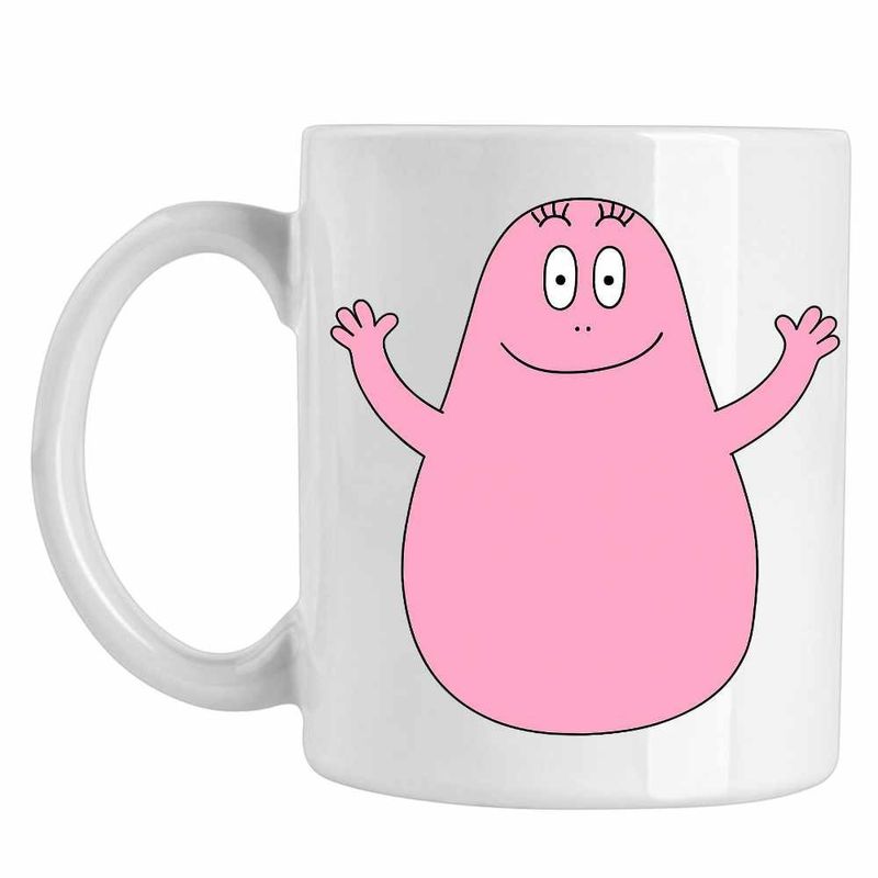 Casa si Gradina - Bucatarie si vesela - Cani si pahare - Cani si cesti - Cana Barbapapa Desene Animate, CoolTrend, alba, 330ml - Infinity.ro