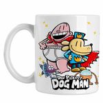 Casa si Gradina - Bucatarie si vesela - Cani si pahare - Cani si cesti - Cana Dog Man Aventurile Capitanului Chilot Underpants CoolTrend, alba, 330ml - Infinity.ro