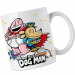 Casa si Gradina - Bucatarie si vesela - Cani si pahare - Cani si cesti - Cana Dog Man Aventurile Capitanului Chilot Underpants CoolTrend, alba, 330ml - Infinity.ro