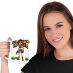 Casa si Gradina - Bucatarie si vesela - Cani si pahare - Cani si cesti - Cana Tomb Raider Indiana Jones Lara Croft Soldat CoolTrend, alba, 330ml - Infinity.ro
