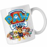 Casa si Gradina - Bucatarie si vesela - Cani si pahare - Cani si cesti - Cana Paw Patrol Dream Team Patrula Catelusilor, CoolTrend, alba, 330ml - Infinity.ro