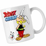 Casa si Gradina - Bucatarie si vesela - Cani si pahare - Cani si cesti - Cana Asterix Obelix Galia Antica Cleopatra, CoolTrend, alba, 330ml - Infinity.ro