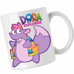 Casa si Gradina - Bucatarie si vesela - Cani si pahare - Cani si cesti - Cana Dora Exploratoarea Tico Prieten, CoolTrend, alba, 330ml - Infinity.ro