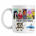 Casa si Gradina - Bucatarie si vesela - Cani si pahare - Cani si cesti - Cana BoJack Horseman Friends CoolTrend, alba, 330ml - Infinity.ro