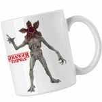 Casa si Gradina - Bucatarie si vesela - Cani si pahare - Cani si cesti - Cana Stranger Things Demogorgon Demorgogon Monstru Abis CoolTrend, alba, 330ml - Infinity.ro