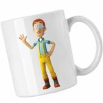 Casa si Gradina - Bucatarie si vesela - Cani si pahare - Cani si cesti - Cana Paw Patrol Captain Turbot Patrula Catelusilor, CoolTrend, alba, 330ml - Infinity.ro