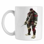 Casa si Gradina - Bucatarie si vesela - Cani si pahare - Cani si cesti - Cana Testoasele Ninja Raphael Ninjutsu Rafael Mutant, CoolTrend, alba, 330ml - Infinity.ro