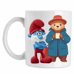Casa si Gradina - Bucatarie si vesela - Cani si pahare - Cani si cesti - Cana Paddington Papa Strumf, CoolTrend, alba, 330ml - Infinity.ro