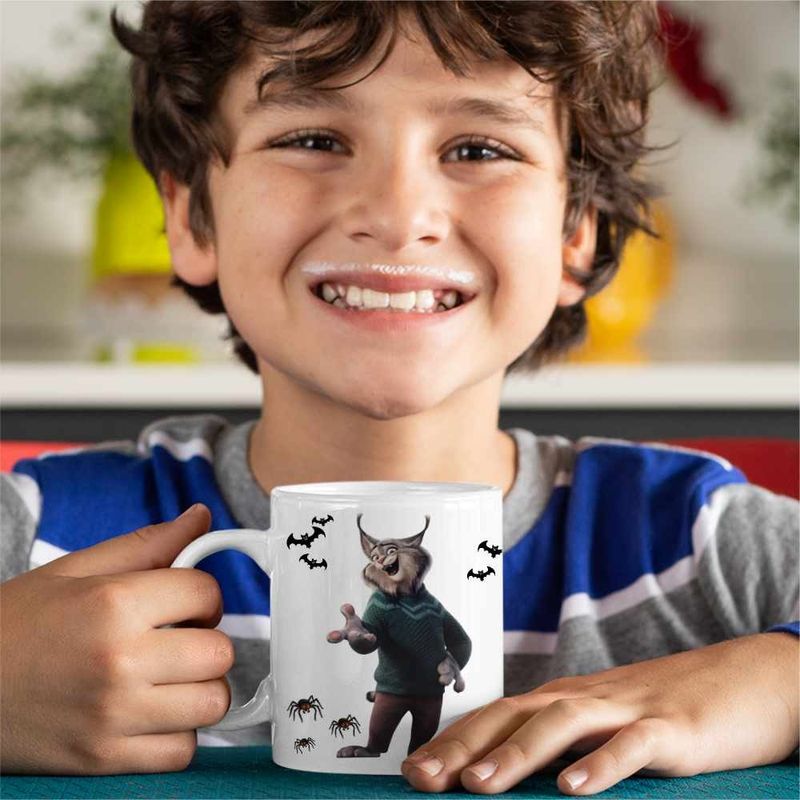 Casa si Gradina - Bucatarie si vesela - Cani si pahare - Cani si cesti - Cana Zootopia Pawbert Lynxley Ras Lynx Zootropolis CoolTrend, alba, 330ml - Infinity.ro