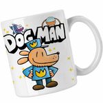 Casa si Gradina - Bucatarie si vesela - Cani si pahare - Cani si cesti - Cana Dog Man Captain Underpants Dav Pilkey Dogman CoolTrend, alba, 330ml - Infinity.ro