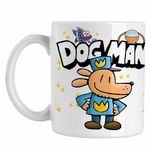 Casa si Gradina - Bucatarie si vesela - Cani si pahare - Cani si cesti - Cana Dog Man Captain Underpants Dav Pilkey Dogman CoolTrend, alba, 330ml - Infinity.ro