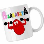 Casa si Gradina - Bucatarie si vesela - Cani si pahare - Cani si cesti - Cana Barbapapa Barbaforte Barbabravo, CoolTrend, alba, 330ml - Infinity.ro