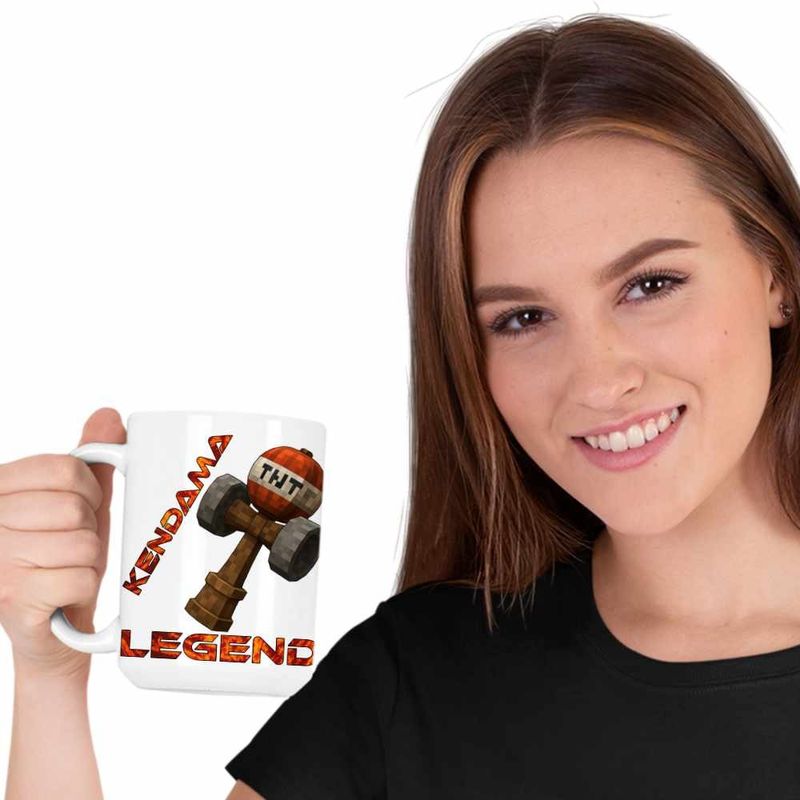 Casa si Gradina - Bucatarie si vesela - Cani si pahare - Cani si cesti - Cana Kendama Legend Minecraft TNT Mod Plugin CoolTrend, alba, 330ml - Infinity.ro