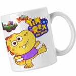 Casa si Gradina - Bucatarie si vesela - Cani si pahare - Cani si cesti - Cana Tim Rex in Space Astronauti, CoolTrend, alba, 330ml - Infinity.ro