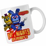 Casa si Gradina - Bucatarie si vesela - Cani si pahare - Cani si cesti - Cana Fnaf Bonnie Five Nights at Freddy Horror Halloween CoolTrend, alba, 330ml - Infinity.ro
