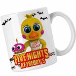 Casa si Gradina - Bucatarie si vesela - Cani si pahare - Cani si cesti - Cana Fnaf Chica Five Nights at Freddy Horror Halloween CoolTrend, alba, 330ml - Infinity.ro