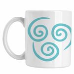Casa si Gradina - Bucatarie si vesela - Cani si pahare - Cani si cesti - Cana Avatar Airbender Element Simbol Maestru al Aerului, alba, 330ml - Infinity.ro