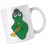 Casa si Gradina - Bucatarie si vesela - Cani si pahare - Cani si cesti - Cana Barbalala Barbapapa Musician, CoolTrend, alba, 330ml - Infinity.ro