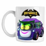 Casa si Gradina - Bucatarie si vesela - Cani si pahare - Cani si cesti - Cana Batwheels Prank Joker Masina Batroti Desene Animate Masini, CoolTrend, alba, 330ml - Infinity.ro