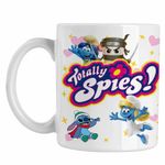 Casa si Gradina - Bucatarie si vesela - Cani si pahare - Cani si cesti - Cana Spioanele Logo Desene Copilarie CoolTrend, alba, 330ml - Infinity.ro