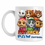 Casa si Gradina - Bucatarie si vesela - Cani si pahare - Cani si cesti - Cana Paw Patrol Cat Pack Patrula Catelusilor, CoolTrend, alba, 330ml - Infinity.ro