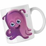 Casa si Gradina - Bucatarie si vesela - Cani si pahare - Cani si cesti - Cana Finding Nemo Caracatita Pearl Viata Marina Ocean CoolTrend, alba, 330ml - Infinity.ro