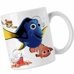 Casa si Gradina - Bucatarie si vesela - Cani si pahare - Cani si cesti - Cana Finding Nemo Dory Dora Viata Marina CoolTrend, alba, 330ml - Infinity.ro