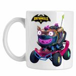 Casa si Gradina - Bucatarie si vesela - Cani si pahare - Cani si cesti - Cana Batwheels Jestah Batroti ATV Hiena Harley Quinn, CoolTrend, alba, 330ml - Infinity.ro