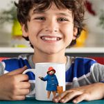 Casa si Gradina - Bucatarie si vesela - Cani si pahare - Cani si cesti - Cana Paddington Valiza Urs, CoolTrend, alba, 330ml - Infinity.ro