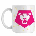 Casa si Gradina - Bucatarie si vesela - Cani si pahare - Cani si cesti - Cana Huntrix Saja Boys Logo Simbol Kpop CoolTrend, alba, 330ml - Infinity.ro