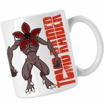 Casa si Gradina - Bucatarie si vesela - Cani si pahare - Cani si cesti - Cana Tomb Raider Logo Sageata Arc Lara Croft Armata CoolTrend, alba, 330ml - Infinity.ro