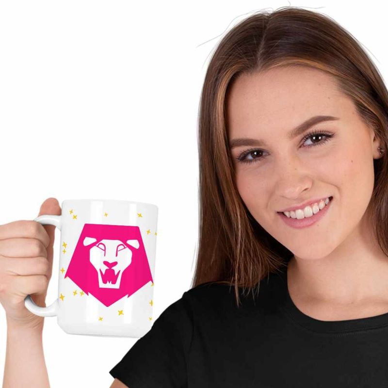 Casa si Gradina - Bucatarie si vesela - Cani si pahare - Cani si cesti - Cana Huntrix Saja Boys Logo Simbol Kpop CoolTrend, alba, 330ml - Infinity.ro