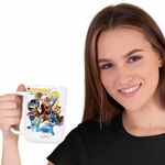 Casa si Gradina - Bucatarie si vesela - Cani si pahare - Cani si cesti - Cana Alvin Bluey Stich Strumfii Strumfita Trupa Muzicala Chitara, CoolTrend, alba, 330ml - Infinity.ro