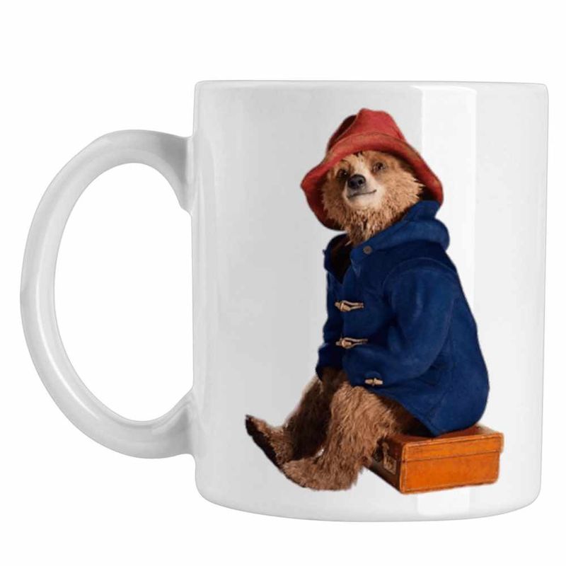Casa si Gradina - Bucatarie si vesela - Cani si pahare - Cani si cesti - Cana Paddington Urs Politicos, CoolTrend, alba, 330ml - Infinity.ro