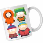 Casa si Gradina - Bucatarie si vesela - Cani si pahare - Cani si cesti - Cana South Park Dream Team, CoolTrend, alba, 330ml - Infinity.ro